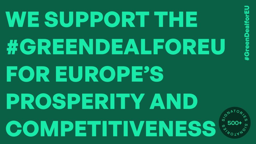 Le pacte vert comme priorité du prochain mandat de l’UE Green Deal for UE #GreenDealForUE