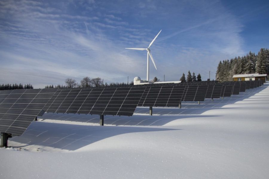 solaire panneau photovoltaïque éolien