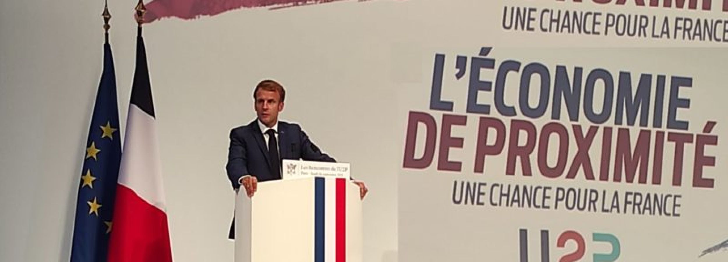 Emmanuel Macron Economie de proximité