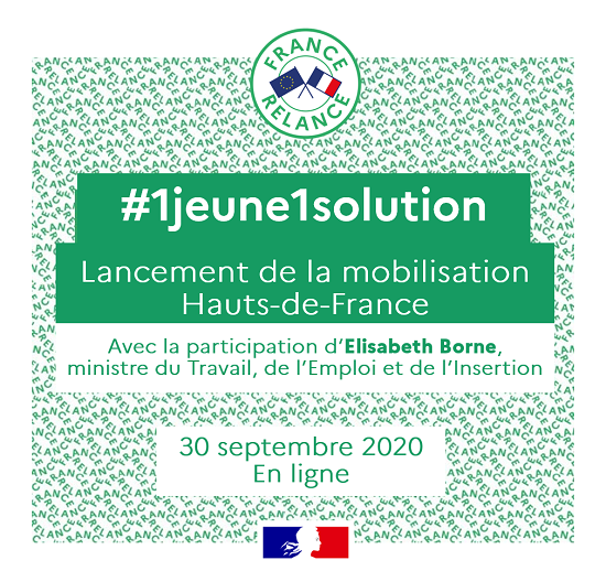 #1jeune1solution - Lancement de la mobilisation dans les Hauts-de-France