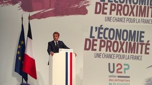 Emmanuel Macron Economie de proximité