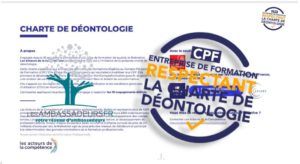 LesAmbassadeursFR Charte Déontologie CPF