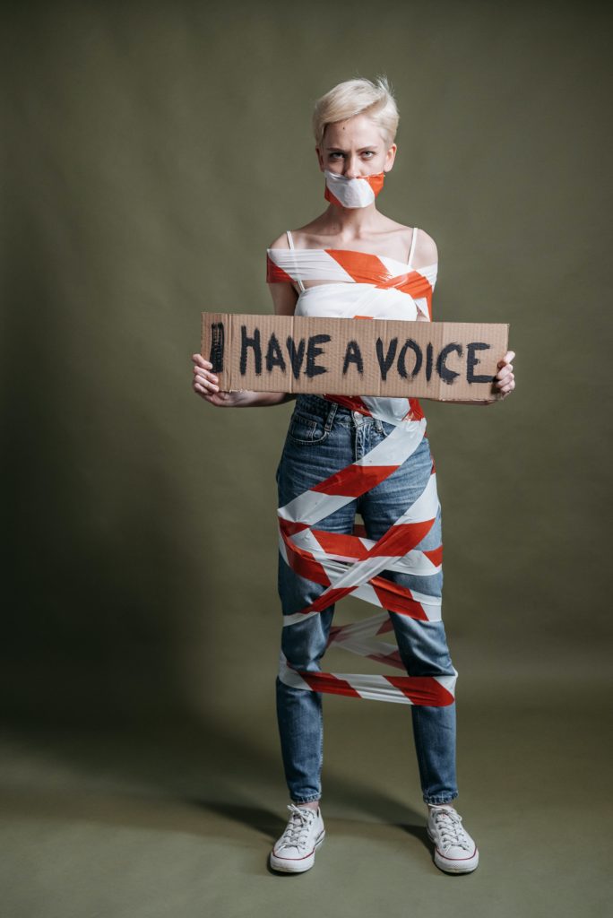 Have a voice - Femme - Droits des femmes